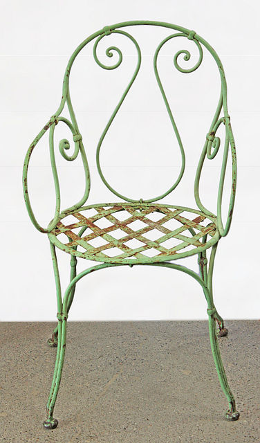 French Iron Garden Chair