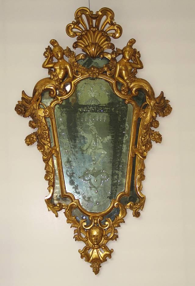 Pair of Venetian Mirrors