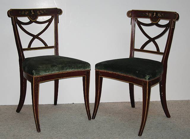 Pair of Italian Side Chairs