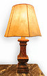 <bdo>Pair of <i>Faux Marbre</i> Carved Wood Lamps</bdo>